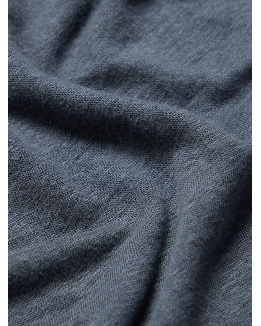 Hartford T-Shirt aus Leinen in Blue für Herren
