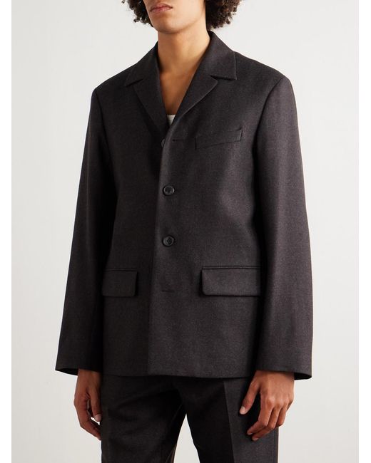 Dries Van Noten Black Wool Blazer for men
