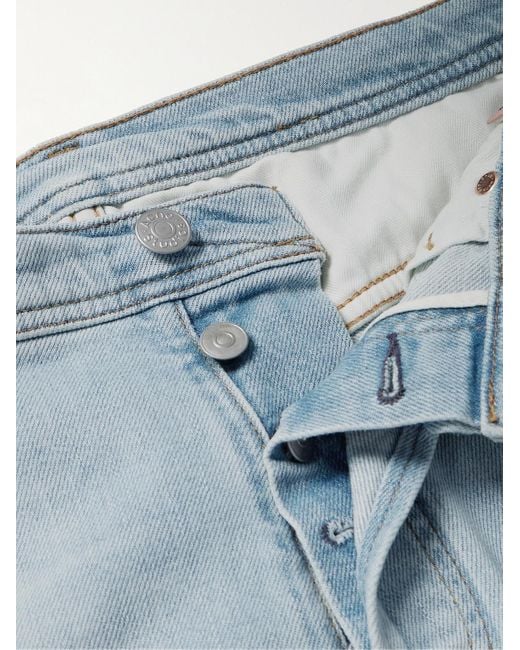 Acne Blue River Slim-fit Stretch-denim Jeans for men