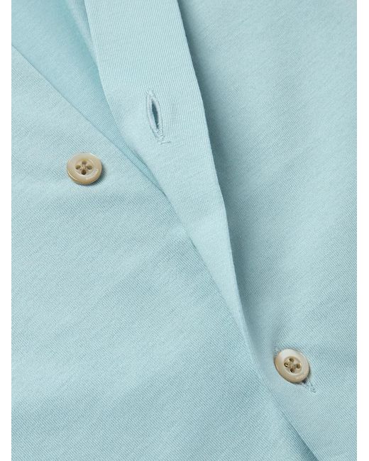 Boglioli Blue Cotton-jersey Shirt for men