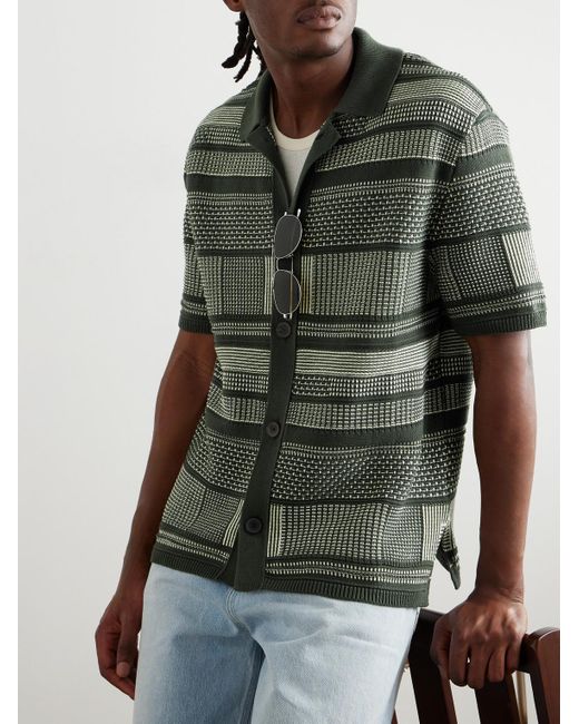 Camicia di Mr P. in Green da Uomo