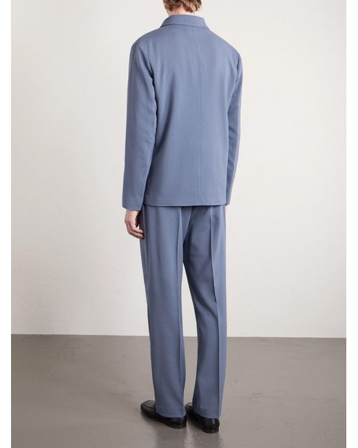 Paul Smith Blue Grain De Poudre Wool Jacket for men