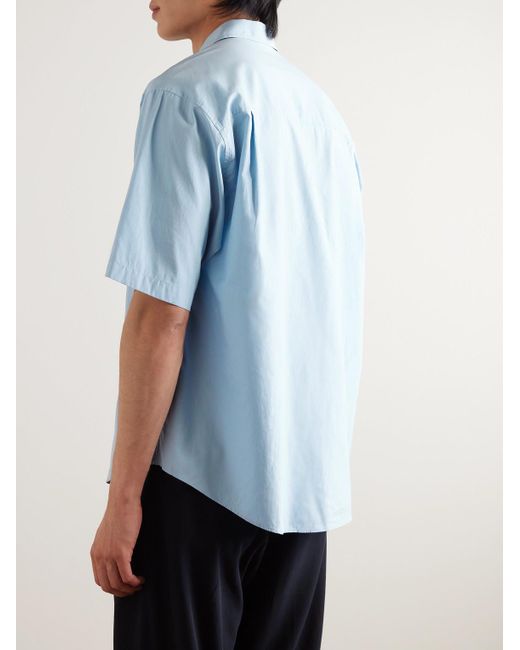 Auralee Hemd aus Baumwolle in Blue für Herren
