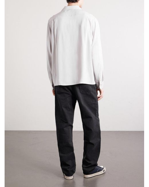 Visvim White Keesey Woven Shirt for men