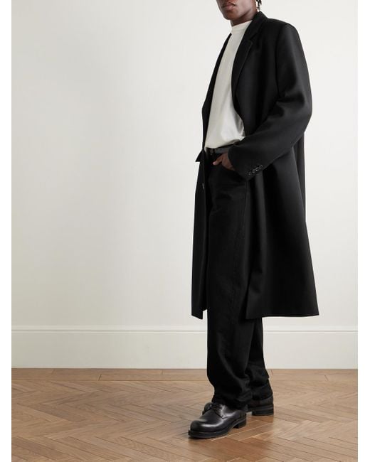 Cappotto di The Row in Black da Uomo