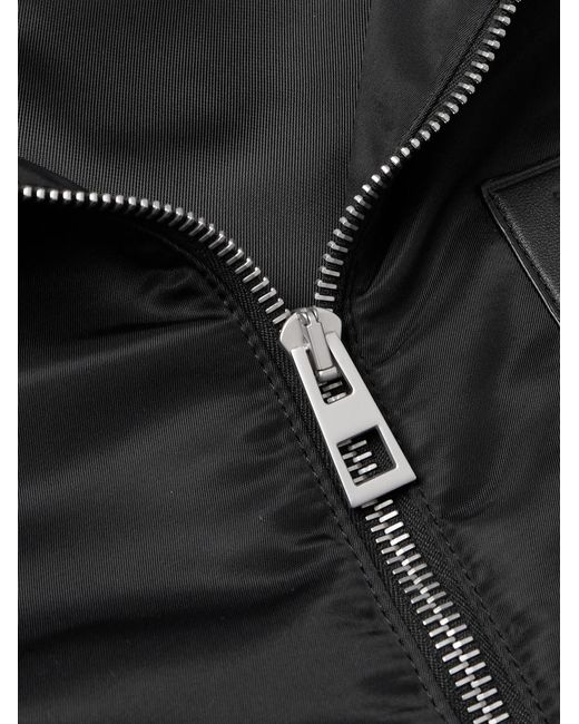 Loewe Black Nylon Padded Jacket for men