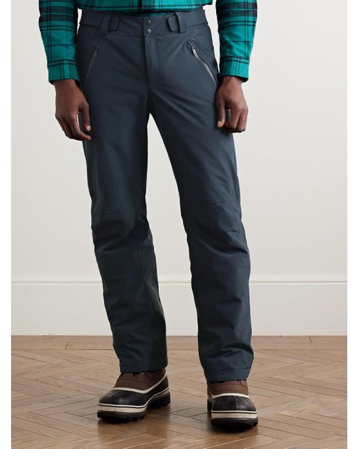 Aztech Mountain Blue Team Aztech Bootcut Padded Ski Pants for men