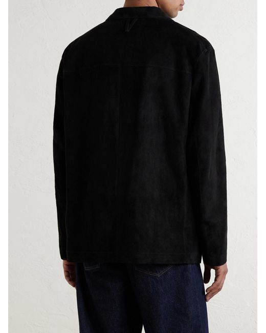 Valstar Black Suede Jacket for men
