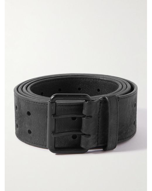Balenciaga Black 5cm Leather Belt for men