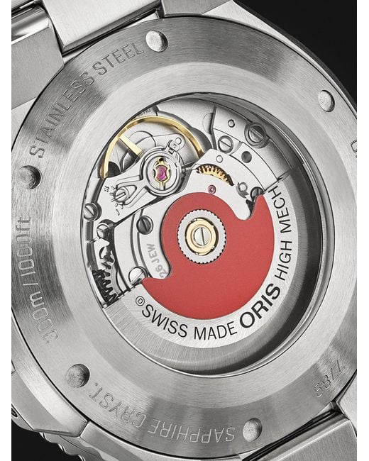 Oris Black Divers Date Automatic 39Mm Stainless Steel Watch, Ref. No. 01 733 7795 4054 for men