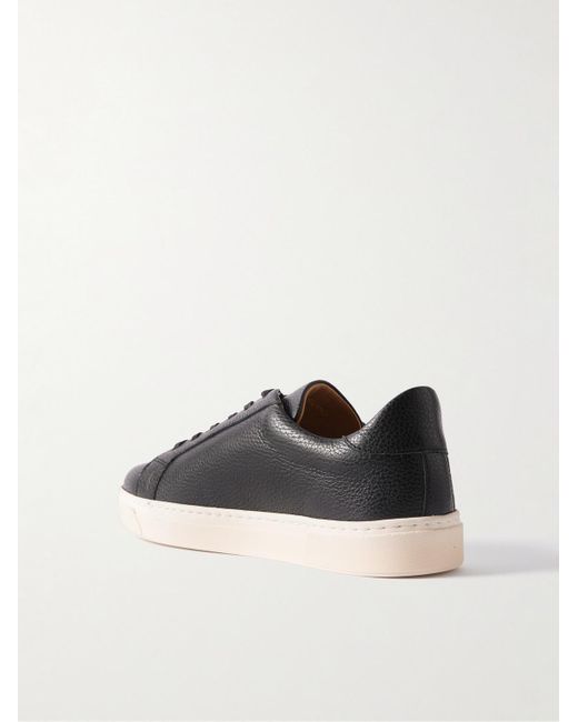 George Cleverley Black Jack Ii Full-Grain Leather Sneakers for men