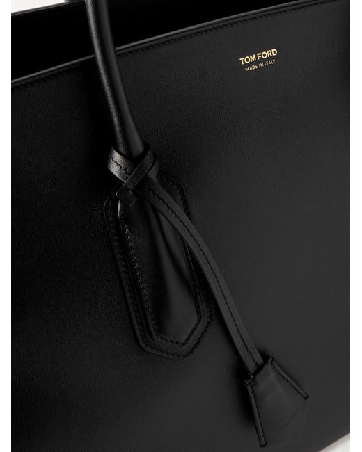 Tom Ford Alexander East West Tote aus Leder in Black für Herren