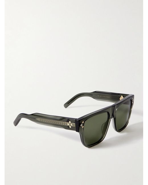 Dior CDDiamond S6I Sonnenbrille mit D-Rahmen aus Azetat in Green für Herren