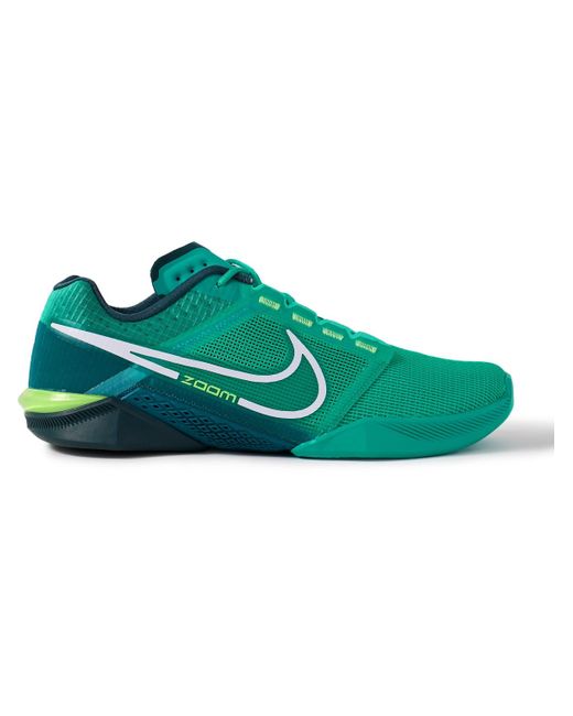 Nike Green Zoom Metcon Turbo 2 Rubber-trimmed Mesh And Ripstop Sneakers for men