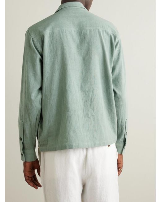 Camicia di Kartik Research in Green da Uomo