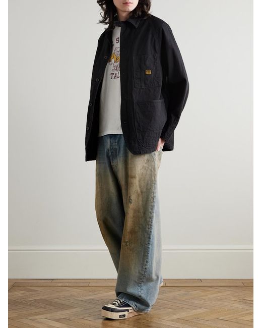 Kapital Black Cactus Cotton-Twill Jacket for men