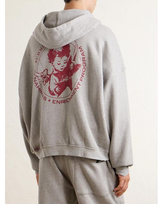 NAHMIAS White Youth Enrichment Logo-Print Cotton-Jersey Zip-Up Hoodie for men