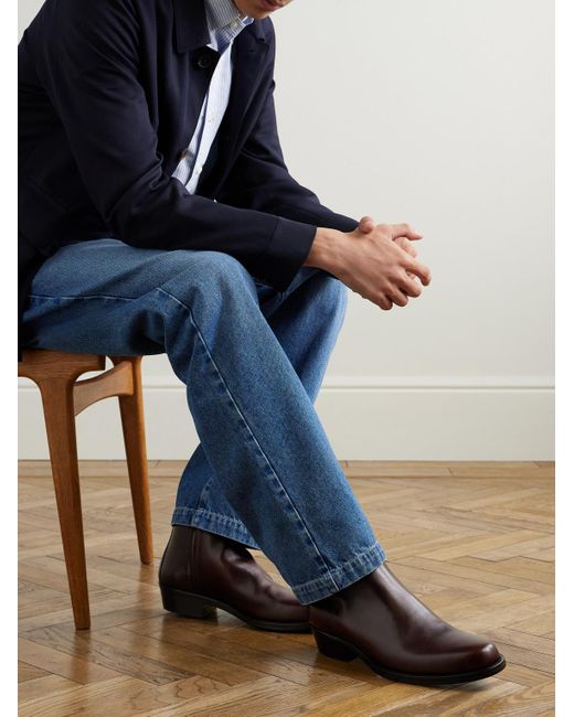 Mr P. Brown Ollie Leather Boots for men