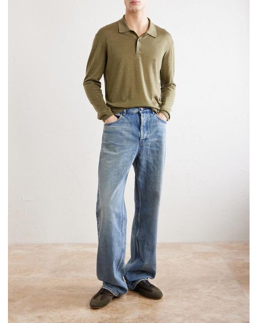 Saint Laurent Green Cashmere for men