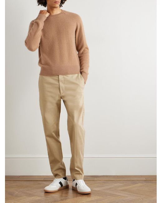 Cashmere Sweater di Tom Ford in Natural da Uomo