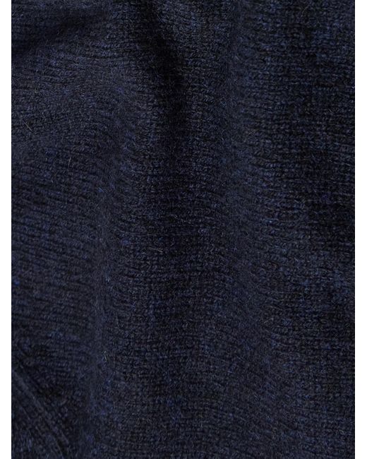 Sease Blue Cashmere Sweater for men