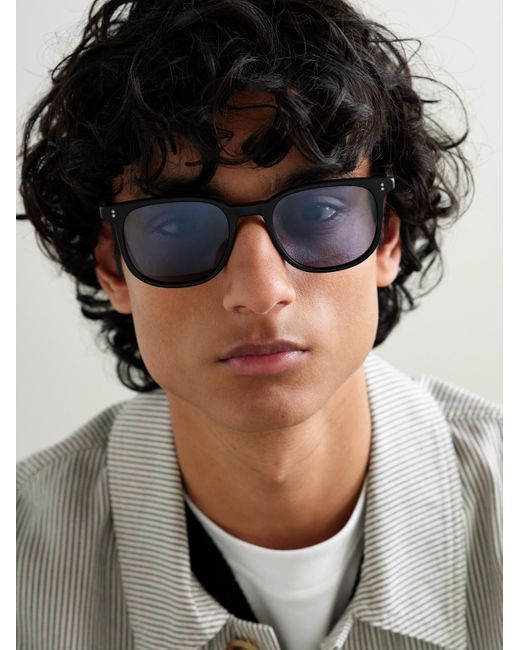Occhiali Da Sole Polarizzati di Garrett Leight in Blue da Uomo