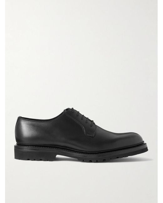 George Cleverley Archie Derby-Schuhe aus Leder in Black für Herren