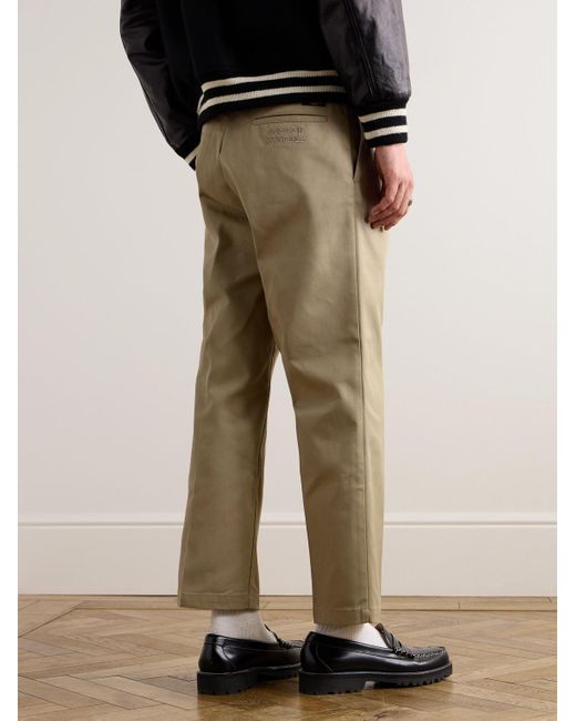 Wacko Maria Dickies Straight-Leg Pleated Twill Trousers in
