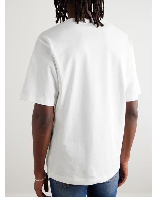 Dolce & Gabbana White Dolce&Gabbana Logo T-Shirt for men