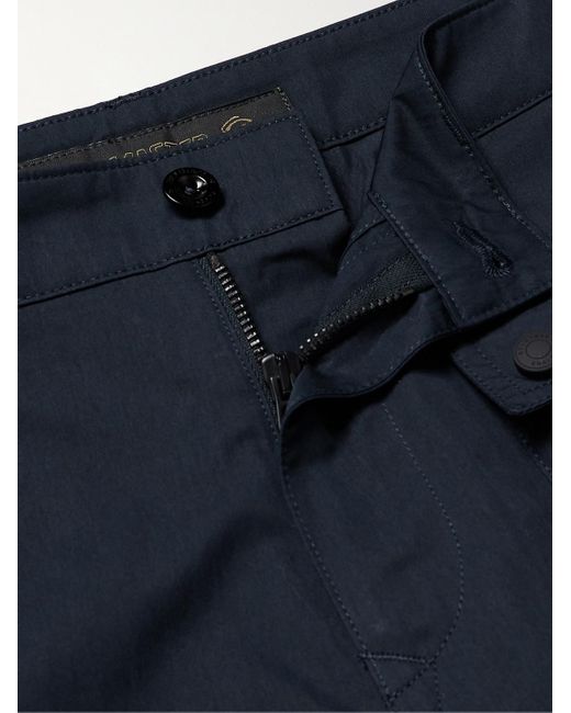Pantaloni cargo a gamba affusolata in gabardine di misto cotone Trailmaster di Belstaff in Blue da Uomo