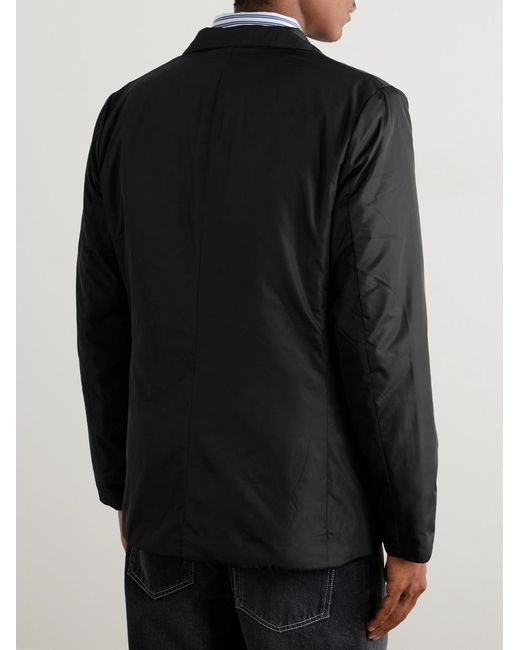 Aspesi Black Padded Shell Blazer for men
