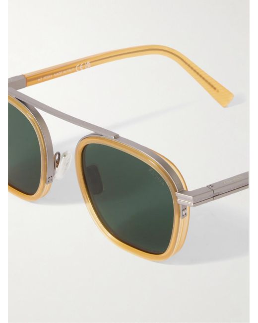 Occhiali Da Sole di Zegna in Green da Uomo
