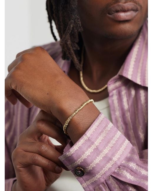 John Hardy Black Heishi 14-Karat Bracelet for men