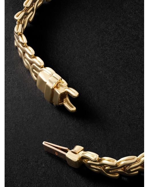 Fernando Jorge Black Sync 18-karat Gold Chain Bracelet for men