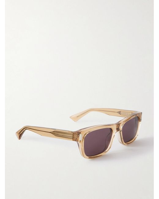 Saint Laurent Pink Square-Frame Acetate Sunglasses for men