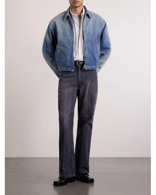 Kapital Blue Hacksaw Drizzier 12Oz Denim Jacket for men