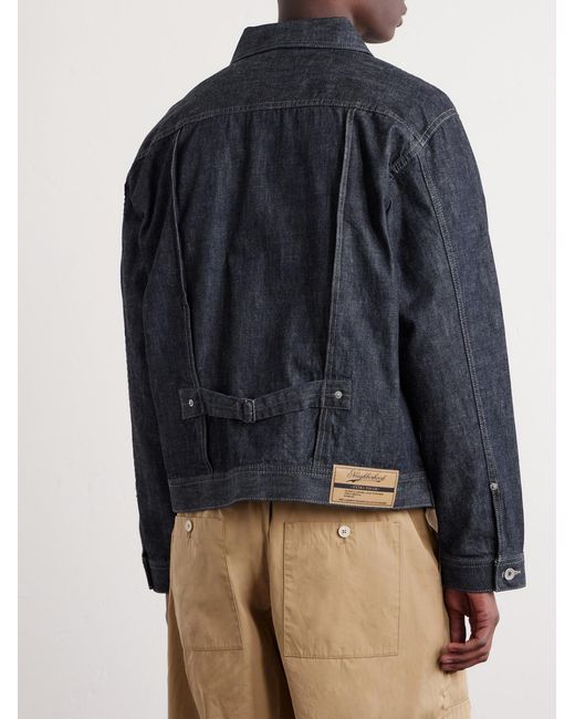 Neighborhood Blue Denim Jacket for men