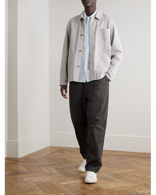 James Perse Blue Standard Cotton Shirt for men
