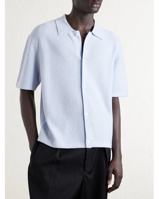 FRAME White Wool Cardigan for men