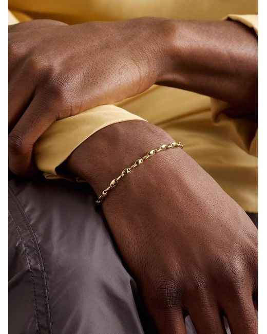 M. Cohen Black Neo 18-Karat Diamond Chain Bracelet for men