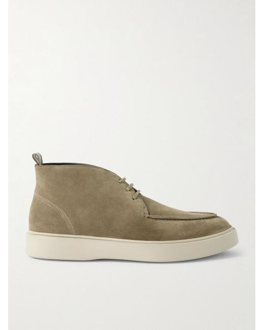Officine Creative Natural Frame 002 Suede Chukka Boots for men