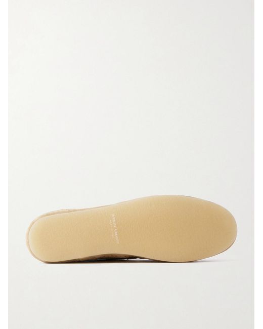 Officine Creative Natural Line 001 Suede Loafers for men