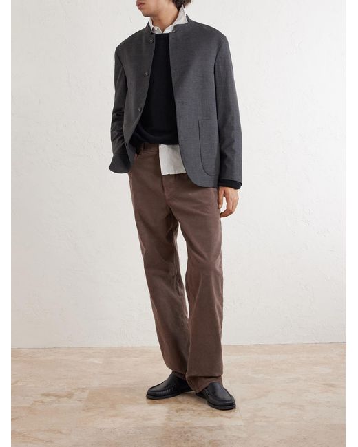 James Perse Blue Cashmere Sweater for men