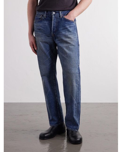 Human Made Blue Straight-Leg Jeans for men