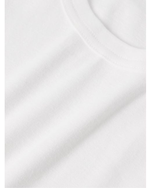 Confezione da tre canotte in jersey di misto cotone Sublig di Visvim in White da Uomo