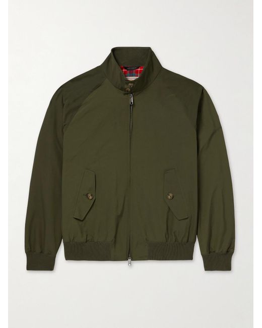 Baracuta Green G9 Shell Harrington Jacket for men