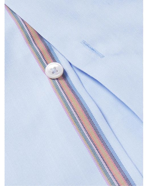 Paul Smith Hemd aus Baumwoll-Oxford mit Button-Down-Kragen in Blue für Herren