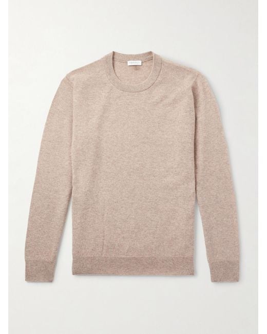 Pullover di Sunspel in Natural da Uomo