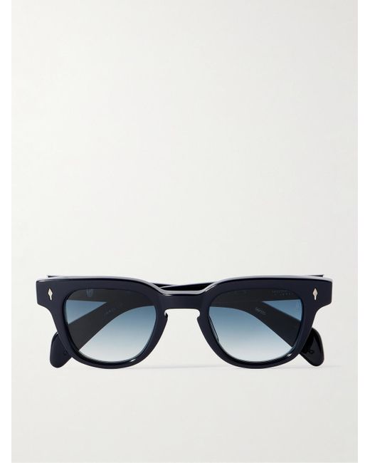 Jacques Marie Mage Blue Julien D-Frame Acetate Sunglasses for men