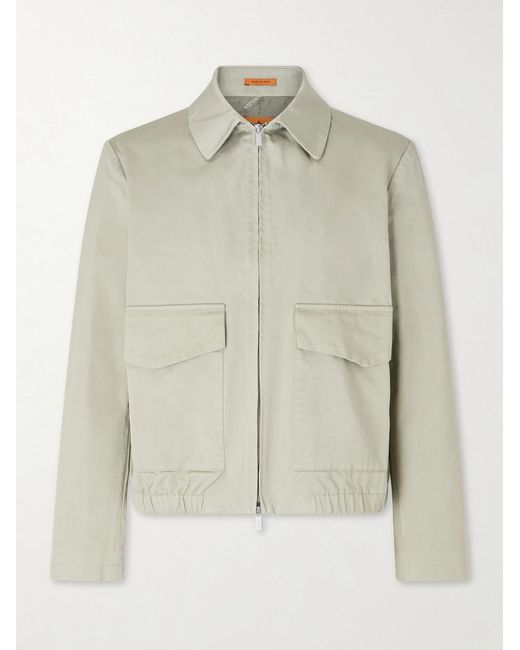 Barena Natural Cotton-gabardine Jacket for men